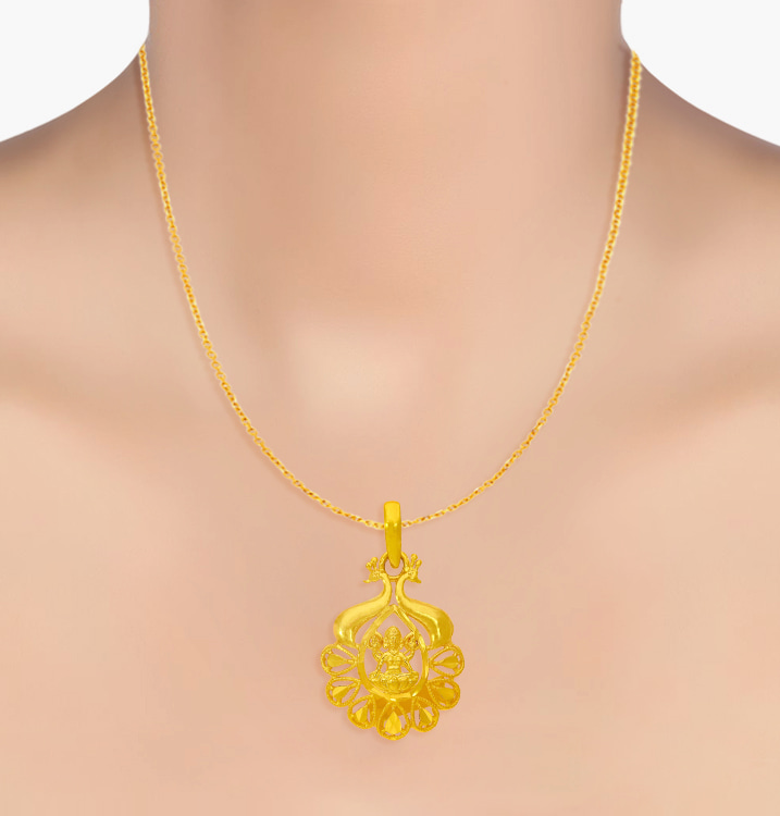 The Holy Goddess Lakshmi Pendant
